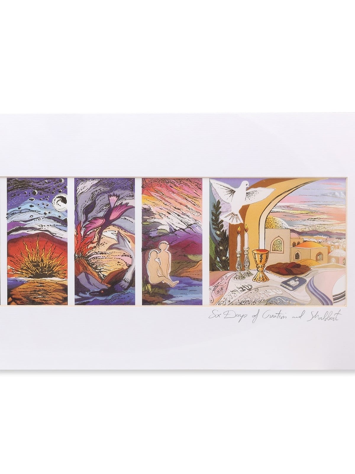 Six Days of Creation - Bracha Lavee Print